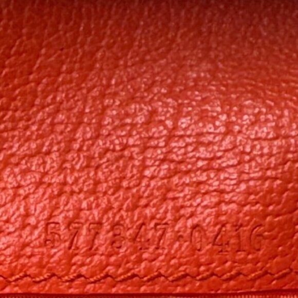 Gucci GG Marmont Flora Multi+Orange Limited Ed Wallet + dusty + box + COA EUC! - Picture 6 of 13